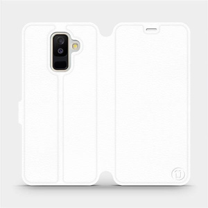 Etui do Samsung Galaxy A6 Plus - wzór White&Orange