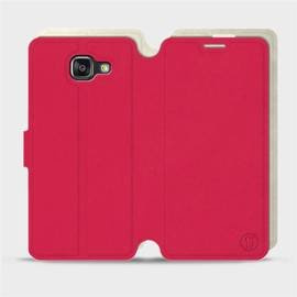Phone Case Samsung Galaxy A5 2016 - Design Red with Platinum