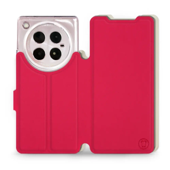 Hülle für Infinix ZERO 40 5G - Farbe Rot mit Platin