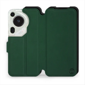 Hülle für Huawei Pura 70 Ultra - Farbe Grün mit Schwarz