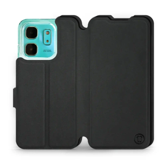 Phone Case Infinix HOT 50i - Design Black with Black