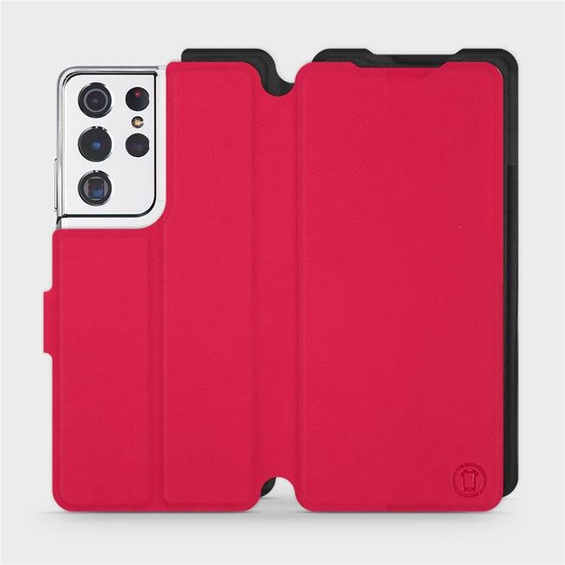 Phone Case Samsung Galaxy S21 Ultra - Design Red with Black