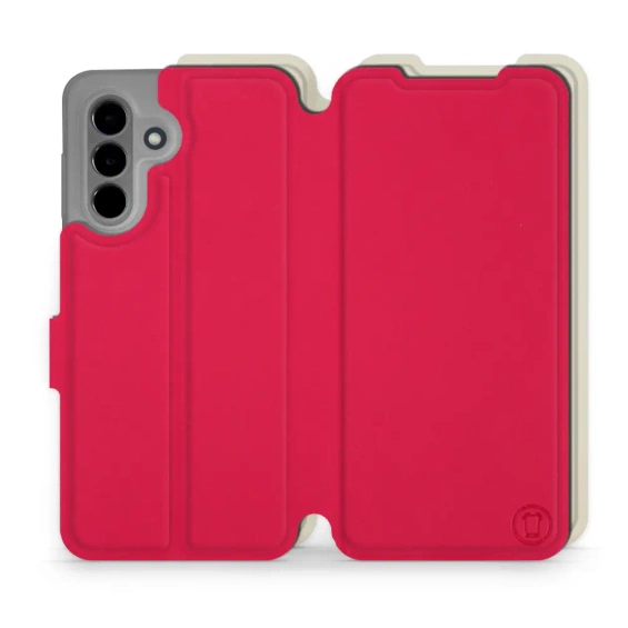 Phone Case Samsung Galaxy A26 5G - Design Red with Platinum