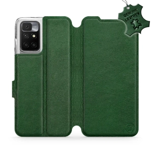Hülle für Xiaomi Redmi 10 - Farbe Green Leather
