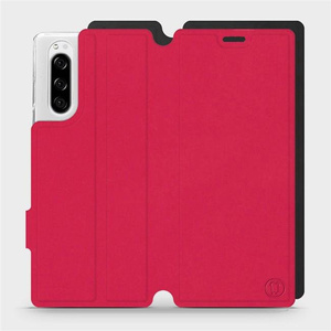 Phone Case Sony Xperia 5 - Design Red with Black