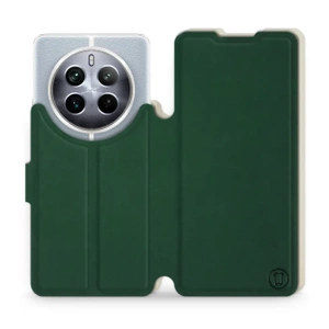 Phone Case Realme 12 Pro Plus 5G - Design Green with Platinum