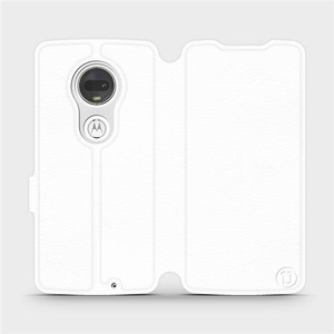 Phone Case Motorola Moto G7 Plus - Design White&Gray