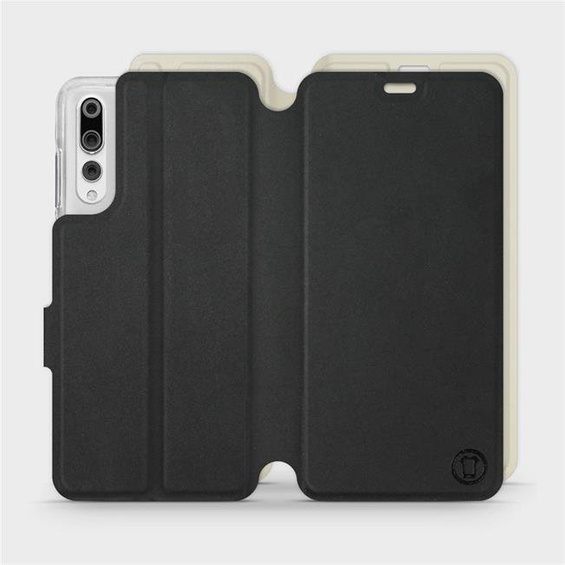 Phone Case Huawei P20 Pro - Design Black with Platinum