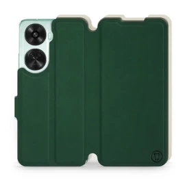 Etui Soft Touch do Huawei Nova 12 SE - wzór Miejska zieleń z platyną