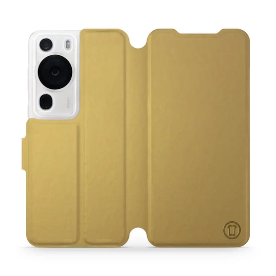 Phone Case Huawei P60 Pro - Design Gold&Orange