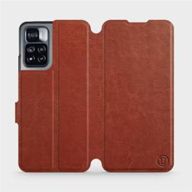 Phone Case Xiaomi Redmi Note 11 Pro - Design Brown&Orange