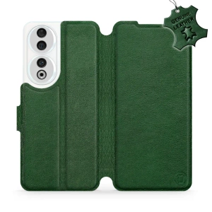 Phone Case Huawei Honor 90 - Design Green Leather