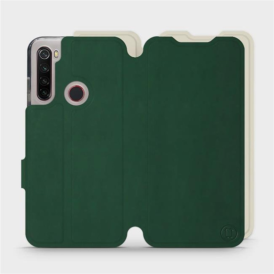 Phone Case Xiaomi Redmi Note 8 2021 - Design Green with Platinum