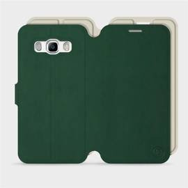 Phone Case Samsung Galaxy J5 2016 - Design Green with Platinum