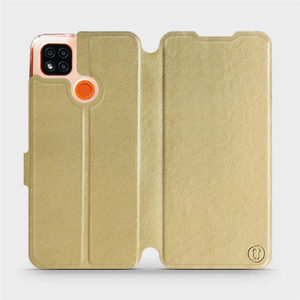 Phone Case Xiaomi Redmi 9C - Design Gold&Gray