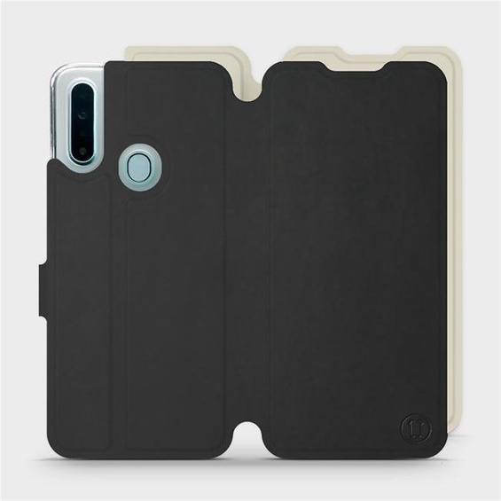 Hülle für OPPO A31 - Farbe Schwarz mit Platin