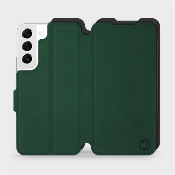 Phone Case Samsung Galaxy S22 - Design Green with Black