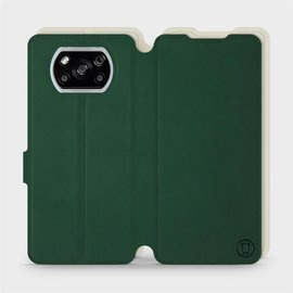Phone Case Xiaomi POCO X3 NFC - Design Green with Platinum
