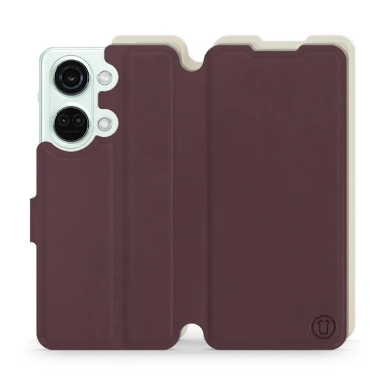 Phone Case OnePlus Nord 3 5G - Design Burgundy with Platinum