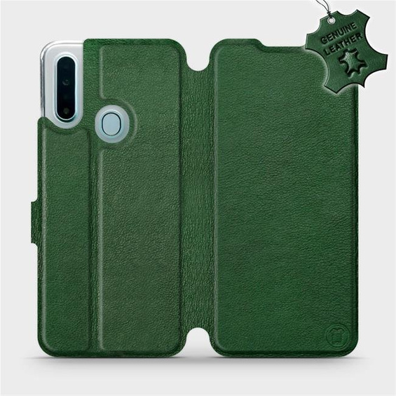 Phone Case OPPO A31 - Design Green Leather