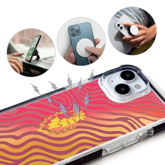 Case MagSafe Elite Bumper for Apple iPhone 15 Pro - Design D10PS