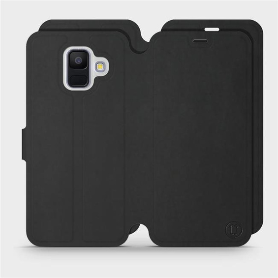 Phone Case Samsung Galaxy A6 Plus 2018 - Design Black with Black