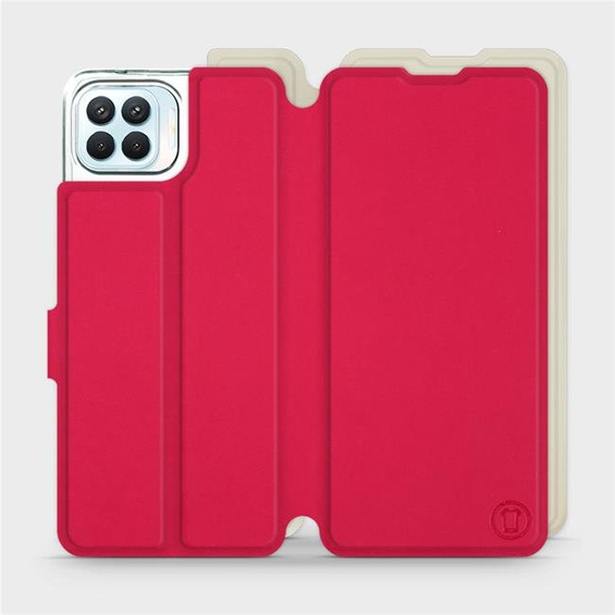 Phone Case OPPO Reno 4 Lite - Design Red with Platinum