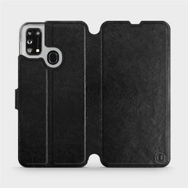 Phone Case Samsung Galaxy M31 - Design Black&Orange