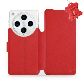 Phone Case OPPO Find X8 Pro - Design Red Leather