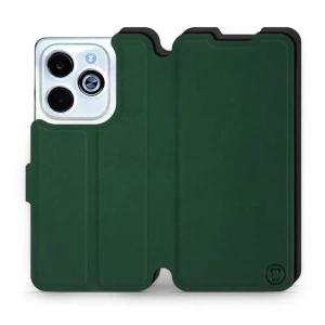 Phone Case Infinix HOT 40i - Design Green with Black