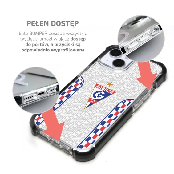 Etui MagSafe Elite Bumper Apple iPhone 13 Pro - wzór D13GZ