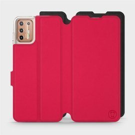 Phone Case Motorola Moto G9 Plus - Design Red with Black