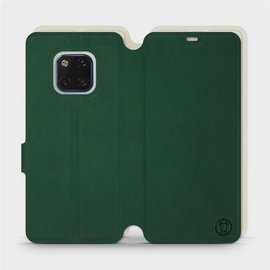Phone Case Huawei Mate 20 Pro - Design Green with Platinum