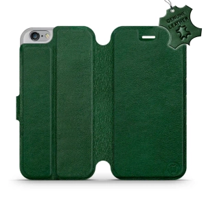 Phone Case Apple iPhone 6s - Design Green Leather