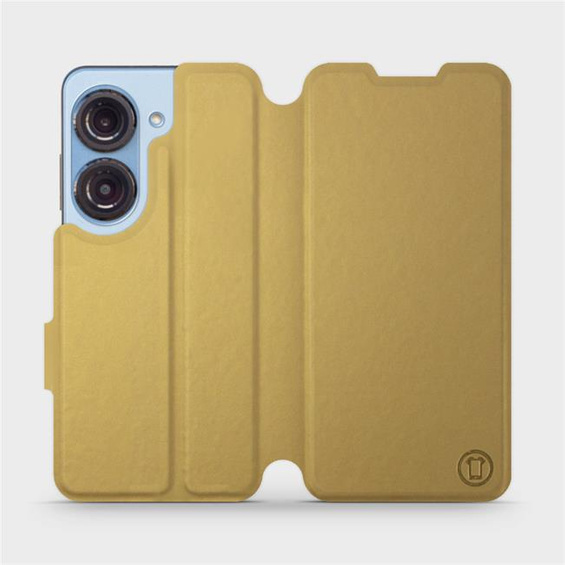 Phone Case Asus Zenfone 9 - Design Gold&Gray