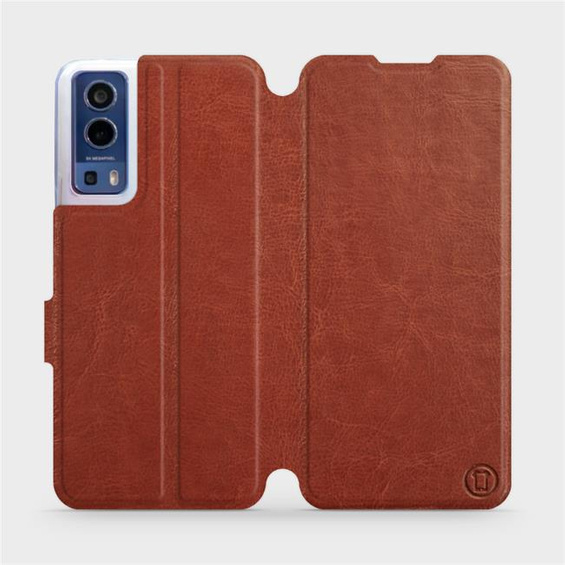 Phone Case Vivo Y52 5G - Design Brown&Gray