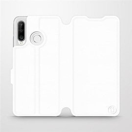 Hülle für Huawei P30 Lite - Farbe White&Orange