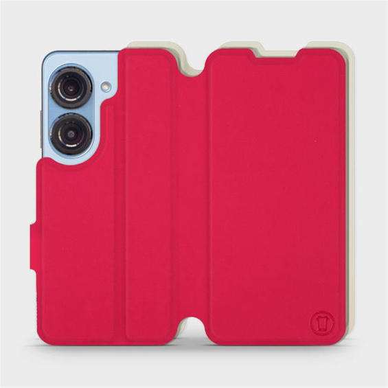 Phone Case Asus Zenfone 9 - Design Red with Platinum