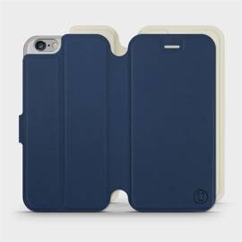 Phone Case Apple iPhone 6 - Design Navy with Platinum