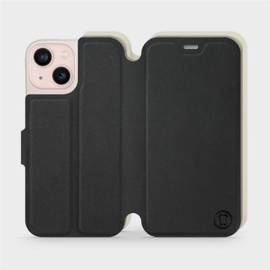 Phone Case Apple iPhone 13 mini - Design Black with Platinum
