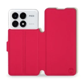 Phone Case Xiaomi POCO F6 Pro - Design Red with Platinum