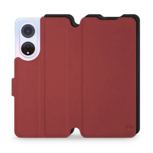 Phone Case OPPO A98 5G - Design Dark Red with Black