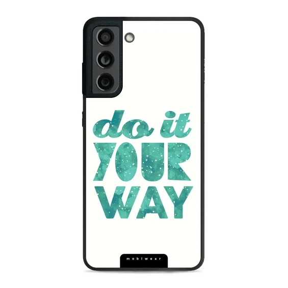 Phone Glossy Case Samsung Galaxy S21 FE - Design G080G