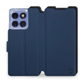 Phone Case Motorola Edge 60 Pro - Design Navy with Black