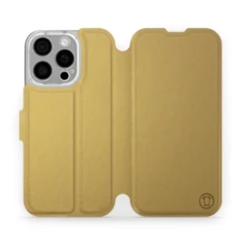 Phone Case Apple iPhone 16 Pro - Design Gold&Orange