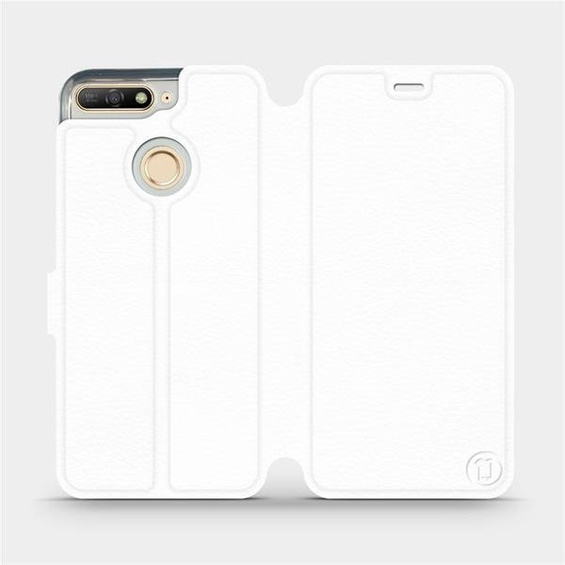 Phone Case Huawei Y6 Prime 2018 - Design White&Gray