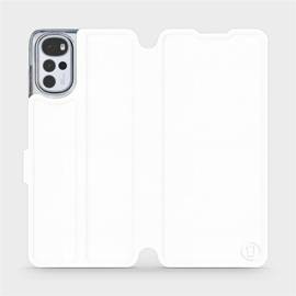 Etui do Motorola Moto G22 - wzór White&Gray