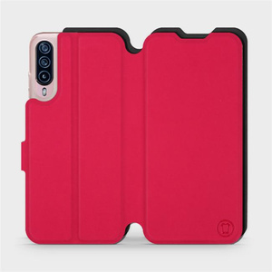 Hülle für HTC Desire 22 Pro - Farbe Rot mit Schwarz