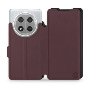 Phone Case Huawei Honor Magic7 Lite 5G - Design Burgundy with Black