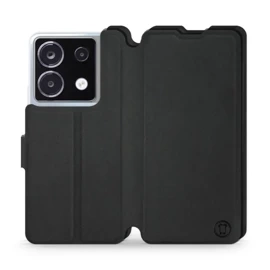 Etui Soft Touch do Xiaomi POCO X6 - wzór Satynowa czerń